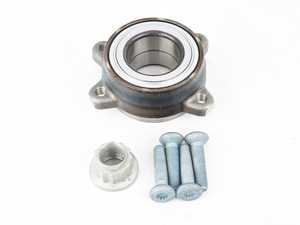 ES#2086980 - 7P0498287 - Wheel Bearing Kit - Priced Each - Includes mounting hardware and axle nut - Genuine Volkswagen Audi - Volkswagen