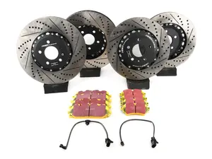 Front & Rear Performance Brake Service Kit - 2-Piece 