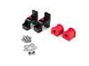 ES#4615730 - 016965LA - E30 Heavy Duty Rear Sway Bar Bracket Upgrade - Addresses issues with failure of weak stamped steel factory sway bar brackets when paired with heavy duty aftermarket sway bars. Includes polyurethane bushings. - ECS - BMW
