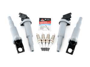 ES#4057107 - 12138647689KT5 - Ignition Service Kit - Includes coils, plugs, and dielectric grease. Set of four. - Assembled By ECS - MINI