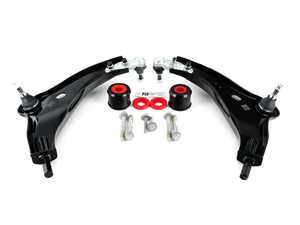 ES#4487624 - 31126772301KT4 - Performance Front Lower Control Arm / Wishbone With Ball Joint - Kit  - Includes Control Arms, Bushings, Hardware, and Ball Joints. Includes also PSB Performance Poly Lower Rear Control Arm Bushings! - Assembled By ECS - MINI