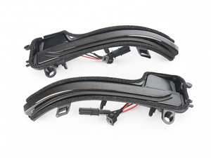 ES#4491691 - 002080LA01-01 - F48 X1 ZiZa Dynamic LED Mirror Turn Signals - Smoked - Upgrade your lighting with sequential indicators and smoked lenses. - ZiZa - BMW