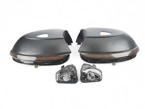 ES#4488500 - 000050LA08-01 - VW MK6 GLI/EOS/CC/B7 Passat Dynamic Mirror Turn Signals - Smoked - Upgrade your lighting with sequential indicators and smoked lenses - ZiZa - Volkswagen