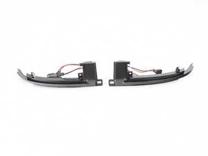 ES#4492310 - 000050LA15-01 - Audi B8/8P/8U Dynamic Mirror Turn Signals - Smoked - Upgrade your lighting with sequential indicators and smoked lenses - ZiZa - Audi