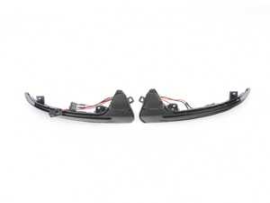 ES#4492313 - 000050LA18-01 - Audi C7 Dynamic Mirror Turn Signals - Smoked  - Upgrade your lighting with sequential indicators and smoked lenses - ZiZa - Audi