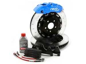 ES#4499968 - RV501B101500 - Revo Big Brake Kit - Blue - (355x32) - The Revo Big Brake Kit comes complete with everything required to upgrade your stopping power. - REVO - Audi Volkswagen