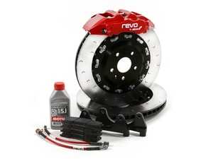 ES#4608376 - RV581B100910 - Revo Big Brake Kit - (380x32) - Select Your Color - The Revo Big Brake Kit comes complete with everything required to upgrade your stopping power. - REVO - Audi Volkswagen