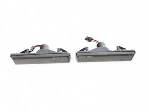 ES#4492389 - 002178LA01-02 - E46 M3 ZiZa Dynamic LED Turn Signals - Smoked - Upgrade your lighting with sequential indicators and smoked lenses - ZiZa - BMW
