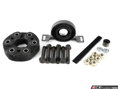 ES#3448006 - 26111229065KT - Driveshaft Overhaul Kit - With Giubo and CSB - Includes flex disc (giubo) center support bearing (csb) and required hardware for installation - Assembled By ECS - BMW