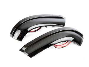 ES#4488495 - 000050LA04-01 - VW MK5/B5.5/B6 Dynamic Mirror Turn Signals - Smoked - Upgrade your lighting with sequential indicators and smoked lenses - ZiZa - Volkswagen