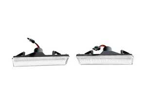 ES#4492385 - 002178LA01-01 - E46 M3 Ziza Dynamic LED Turn Signals - Clear - Upgrade your lighting with sequential indicators and clear lenses - ZiZa - BMW