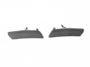 ES#4488502 - 000050LA09-02 - VW Tiguan MQB/Beetle LED Bumper Side Marker Set - Smoked - Bumper-mounted LED side markers to replace your incandescent amber units - ZiZa - Volkswagen