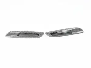 E9x/E8x ZiZa Dynamic LED Turn Signals - Smoked w/Carbon Fiber Trim