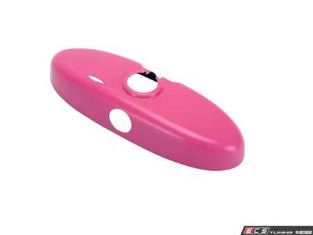 ES#4505144 - 51162311249 - Pink Cover Rearview Mirror - Part of the Ray Line neon color series: manual dip or auto dip - ECS - MINI