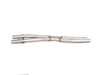 ES#4505093 - 016330la01KT - Touareg 3 VR6 3.6L Resonator Delete X-Pipe  - Enhance the exhaust note on your stock exhaust system with our ECS Resonator Delete X-Pipe Kit! - ECS - Volkswagen