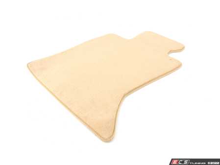 ES#2578308 - 51477230452 - F10 Driver Side Floor Mat - Venetobeige Velour - Genuine BMW driver side replacement floor mat - Genuine BMW - BMW