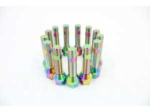 ES#4505189 - TISTUD201425 - M14 Titanium Wheel Stud Kits - Titanium stud conversion to reduce weight, add style and make wheel changing a breeze! - Vargas Turbo Technologies - BMW