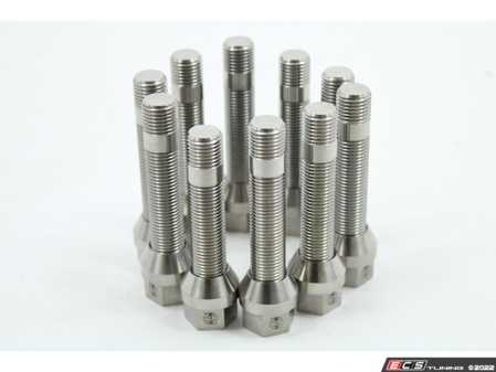 ES#4505191 - TISTUD20125 - M12 Titanium Wheel Stud Kits - Titanium stud conversion to reduce weight, add style and make wheel changing a breeze! - Vargas Turbo Technologies - BMW