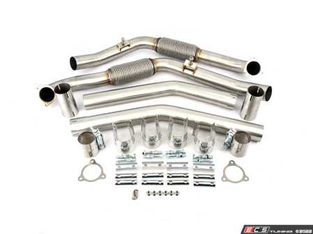 ES#4489116 - IEEXCK4 - IE Midpipe Exhaust Upgrade - Aggressive sound, quality finish, reliable operation, straightforward install, and affordable fun. - Integrated Engineering - Audi