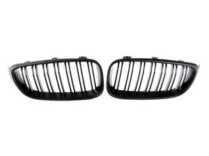 ES#3426674 - BM-0173-DS-MB - Dual Slats Blackout Grille Set - Matte Black - Add style and individuality to your BMW in minutes! - ECS - BMW