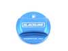 ES#4494816 - FXXFCC-B - BLACKLINE Performance Fuel Cap Cover - Motorsport Blue - Motorsport Blue Billet Aluminum Fuel Cap Cover from Goldenwrench Supply Co. - Goldenwrench Supply Co - BMW MINI