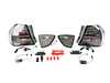 ES#4492542 - LTE9005GLEDTM - Spec-D LED Tail Lights - Chrome Housing/Smoke Lens - E90 Pre LCI - Comes with 1 pair of chrome housing smoke lens tail lights w/ LED strips - Spec-D Tuning - BMW