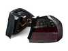 ES#4492544 - LTE9005RGLEDTM - Spec-D LED Tail Lights - Chrome Housing/Red & Smoke Lens - E90 Pre LCI - Comes with 1 pair of chrome housing red/smoke lens tail lights w/ LED strips - Spec-D Tuning - BMW
