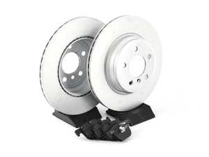 ES#4465481 - 34206799813KT1 - Genuine Rear Brake Service Kit - 330x20mm - Rear axle brake service including pads, rotors, and set screws - Genuine BMW - BMW