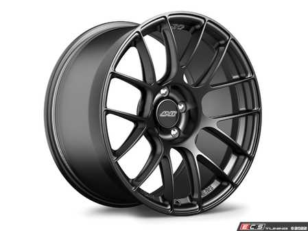ES#4505409 - ec7rs1995et28bKT - EC-7RS Forged Wheels - Square Set - Satin Black - Forged wheels provide a weight reduction while having a stronger wheel for shaving down those lap times! 19x9.5 Et28 - APEX Wheels - BMW