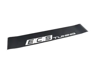 Vinyl Windshield Banner - Gloss Black