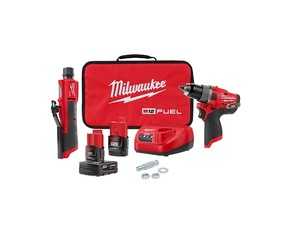 ES#4478091 - 2459-22 - M12 FUEL Commercial Tire Flat Repair Kit - Milwaukee's M12 FUEL Commercial Tire Flat Repair Kit is designed to deliver you increased productivity for high volume commercial flat repairs that commercial tire technicians demand. - Milwaukee - Audi BMW Volkswagen Mercedes Benz MINI Porsche