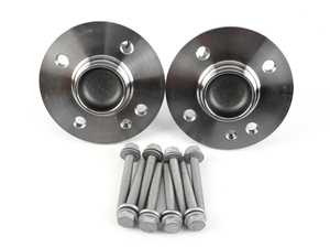 ES#2587230 - 33416786552KT3 - Rear Wheel Bearing Kit - Complete rear wheel bearings replacement kit - Assembled By ECS - MINI