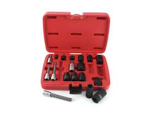ES#4346356 - LCB166SCH - Schwaben 18 Piece Brake Caliper Socket Kit - Kit includes every socket to complete a brake service. - Schwaben - Audi BMW Volkswagen Mercedes Benz MINI Porsche
