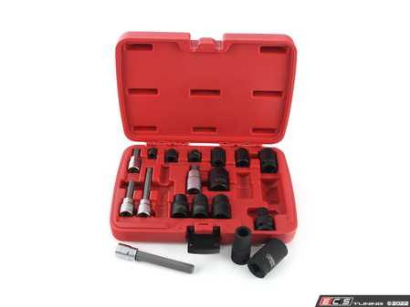 ES#4346356 - LCB166SCH - Schwaben 18 Piece Brake Caliper Socket Kit - Kit includes every socket to complete a brake service. - Schwaben - Audi BMW Volkswagen Mercedes Benz MINI Porsche