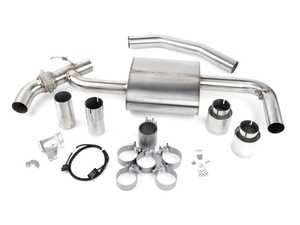 ES#4505535 - D660-0088 - Free Flow Axle Back Valved Axle-back Exhaust - Polished Tips - Two tone exhaust that lets you hit a switch for a more aggressive sound - Maximum gain of +5 HP and +4 ft-lb of torque - Dinan - BMW