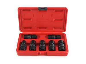 ES#3127181 - 3655D - 3/8" Dr. Metric Universal Impact Socket Set - These are a must have if you are using an air tool - Sunex - Audi BMW Volkswagen Mercedes Benz MINI Porsche