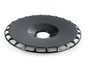 ES#4376134 - 32170-AC-18B - 18" Rotiform AeroDisc - Gloss Black - Priced Each - An easy and exciting way to customize your 18" cast LAS-R or RSE wheels! - Rotiform - 