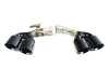 ES#4460391 - ZAW071897EDSP - SQ5 Black Sport Exhaust Tips - Black - Complete the Black Optic look and improve the sound of your Audi SQ5 with the Black SQ5 Sport Exhaust - Genuine Volkswagen Audi - Audi