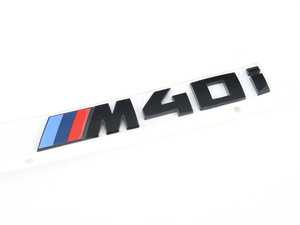 ES#4188994 - 51142472833 - Genuine BMW Badge - Displays your vehicles model - Genuine BMW - BMW