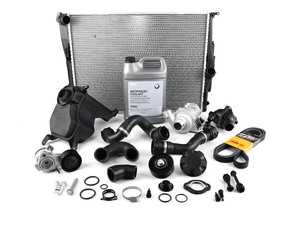 ES#2777667 - 17137607482KT7 - ECS Cooling System Refresh Kit - Level 3 - Everything you need to totally service your cooling system, including a radiator and belt service. Now includes ECS Billet Aluminum Radiator Drain Plug! - Assembled By ECS - BMW