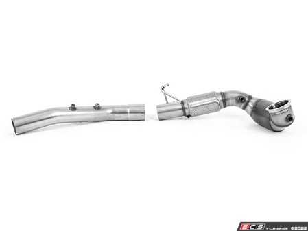 ES#4505611 - SSXVW639 - Milltek Catted High Flow Downpipe  - Designed for use with Milltek cat-back. - Milltek Sport - Volkswagen