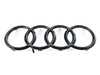 ES#4046528 - 8W0071801 - Front Audi Rings Emblem - Black - Blackout Audi Rings emblem for the front grill location - Created with Audi enthusiasts in mind! - Genuine Volkswagen Audi - Audi