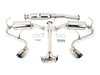 ES#3142987 - HS03MCSGTT - 2.36" Cat-Back N1 Exhaust System  - Featuring 80mm dual titanium tips! - Invidia - MINI