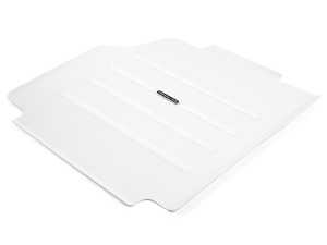 ES#4505646 - TM60.SILVER - Silver Rennline Track Mat - Driver Side - Protect your carpet and give your Audi a race-inspired look - Rennline - Audi