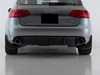 ES#4751218 - 029251ECS01EBKT - Audi B8 A4 Non S-line Dual Exit Rear Diffuser & Trunk Spoiler - Add some aggressive styling to your Audi! - Enthusiast Bundles - Audi