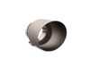 ES#4505617 - 011966LA07-03KT - ECS "Ti.22" UNIVERSAL Exhaust Tips - 3.5" Titanium - Matte Finish - Pair - 2.5" Clamp-on Inlet / 3.5" Single Wall, Slant Cut Outlet - ECS - Audi BMW Volkswagen Mercedes Benz MINI Porsche