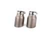 ES#4505617 - 011966LA07-03KT - ECS "Ti.22" UNIVERSAL Exhaust Tips - 3.5" Titanium - Matte Finish - Pair - 2.5" Clamp-on Inlet / 3.5" Single Wall, Slant Cut Outlet - ECS - Audi BMW Volkswagen Mercedes Benz MINI Porsche