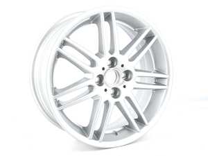 ES#65053 - 36116777970 - R99 MINI Double Spoke Alloy Wheel 17" (4x100) Silver - Priced Each   - (NO LONGER AVAILABLE) - 17 x 7J ET:48, ONLY 1 LEFT THEN NLA! - Genuine MINI - 