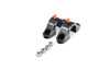 ES#4446196 - 016979LA10KT - ECS Billet Front Sway Bar Brackets With Polyurethane Bushings - Pair - E9X Non-M - For ECS E9X 28mm Upgraded Front Sway Bar - ECS - BMW