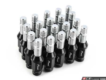 ES#4315343 - VWR630003 - VWR Stud & Nut Conversion Kit - Conical Seat - 80mm Studs - Replace those fussy bolts with Racingline's high tensile stud & lightweight nut conversion - Racingline - Audi Volkswagen